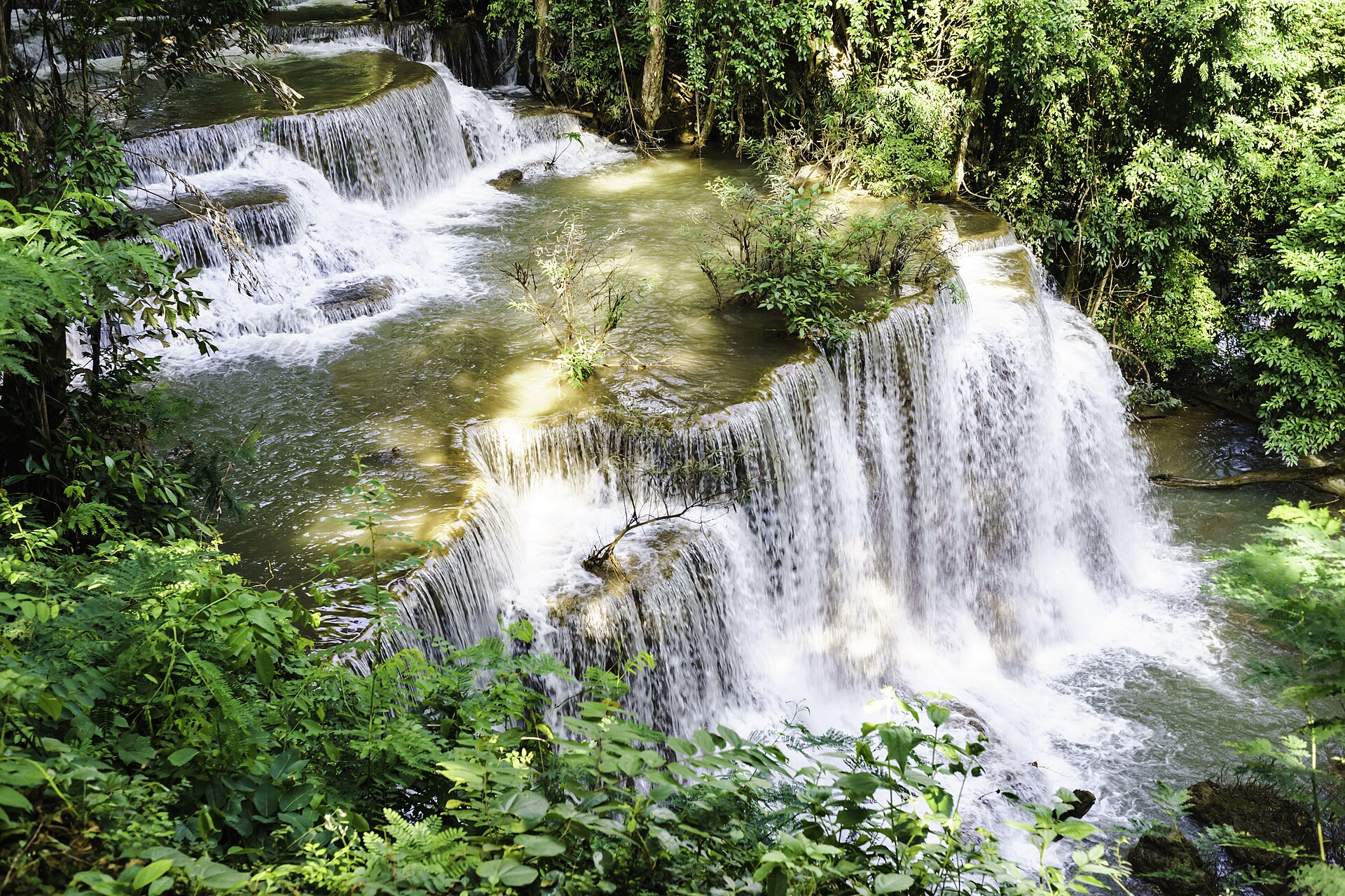 อุทยานแห่งชาติเขื่อนศรีนครินทร์ — รายการแนะนำอุทยานแห่งชาติทางบกที่มีพื้นที่ขนาดใหญ่ในประเทศไทย