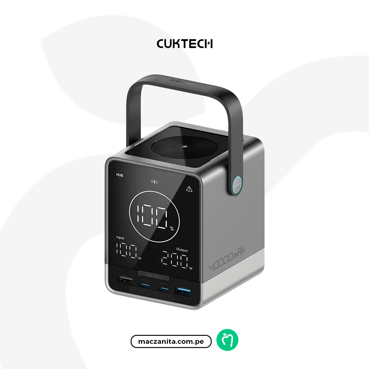CUKTECH No. 30 Power Bank (P01CT) — 10 อันดับพาวเวอร์แบงก์ความเร็วชาร์จสูงที่สุดที่มีวางจำหน่ายในไทย ปี 2026