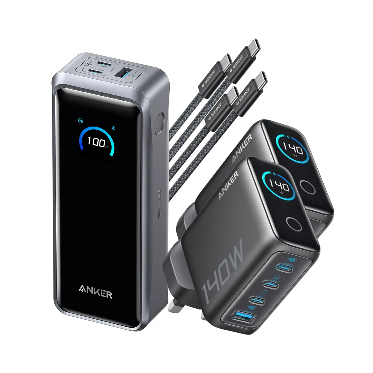 Anker Prime Power Bank 26,250mAh (A110A) — 10 อันดับพาวเวอร์แบงก์ความเร็วชาร์จสูงที่สุดที่มีวางจำหน่ายในไทย ปี 2026