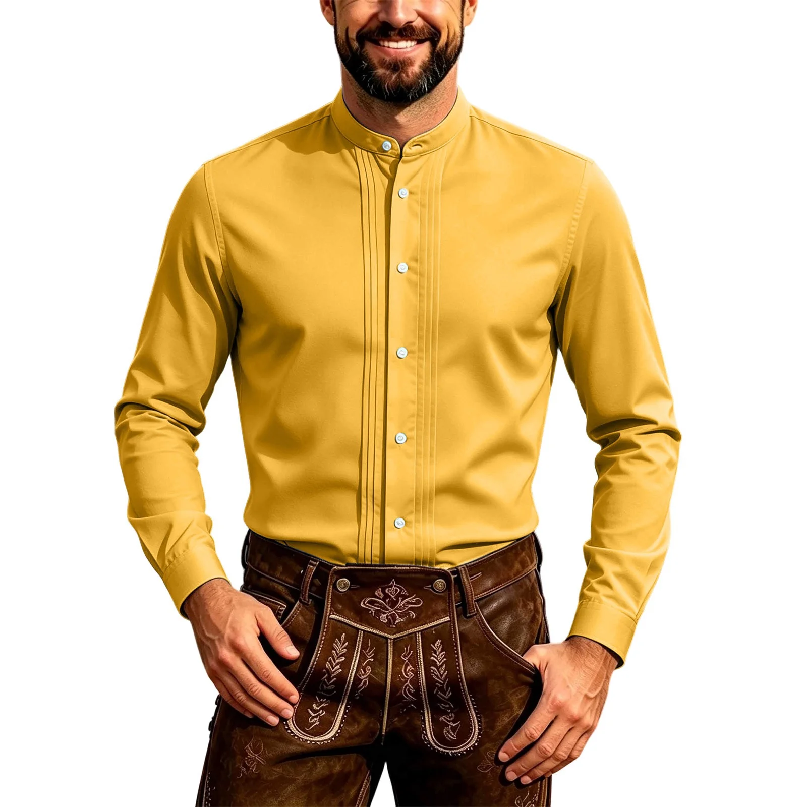เสื้อเชิ้ตคอจีนและปกสไตล์มินิมอล (Band Collar / Mandarin Collar Shirt) — 10 ทรงเสื้อและแพทเทิร์นยอดนิยมสำหรับการสั่งผลิตเสื้อผ้าแฟชั่นและยูนิฟอร์มองค์กรปี 2026