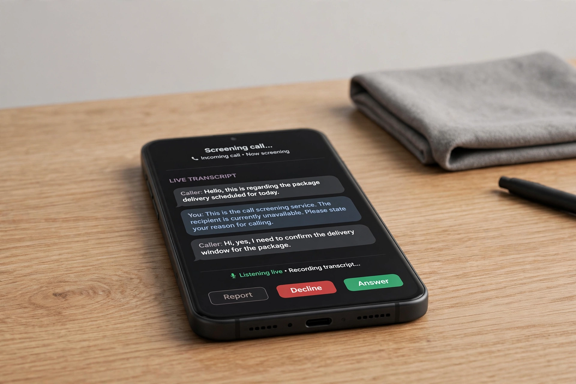 AI Call Assistant & Screening: คัดกรองสายและสรุปการโทร — 10 นวัตกรรมและฟีเจอร์ AI ใหม่บนระบบปฏิบัติการสมาร์ตโฟนปี 2026 ที่ช่วยให้ชีวิตประจำวันง่ายขึ้น