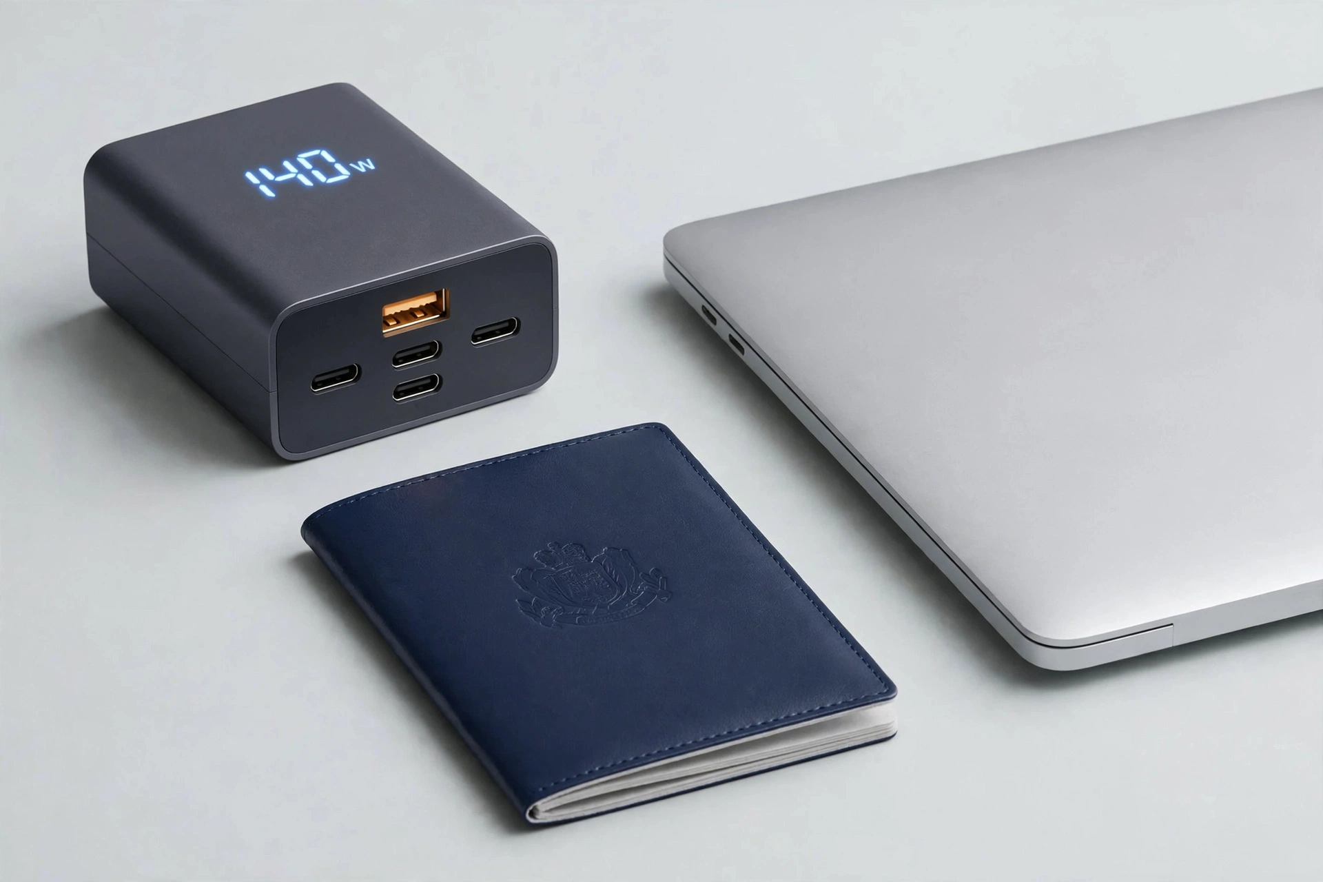 AUKEY PA-B10U Nova PinS 140W GaN Fast Charger — 10 อันดับหัวชาร์จ GaN กำลังจ่ายไฟวัตต์สูงสุดสำหรับพกพาและจัดโต๊ะทำงาน ที่วางจำหน่ายในไทย ปี 2026