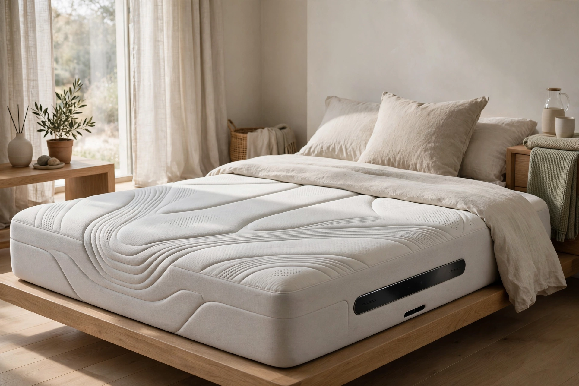 Bryte Balance Signature Smart Mattress — 10 นวัตกรรมเครื่องนอนเพื่อสุขภาพและการนอนหลับลึก (Sleep Tech) ยอดนิยมปี 2026