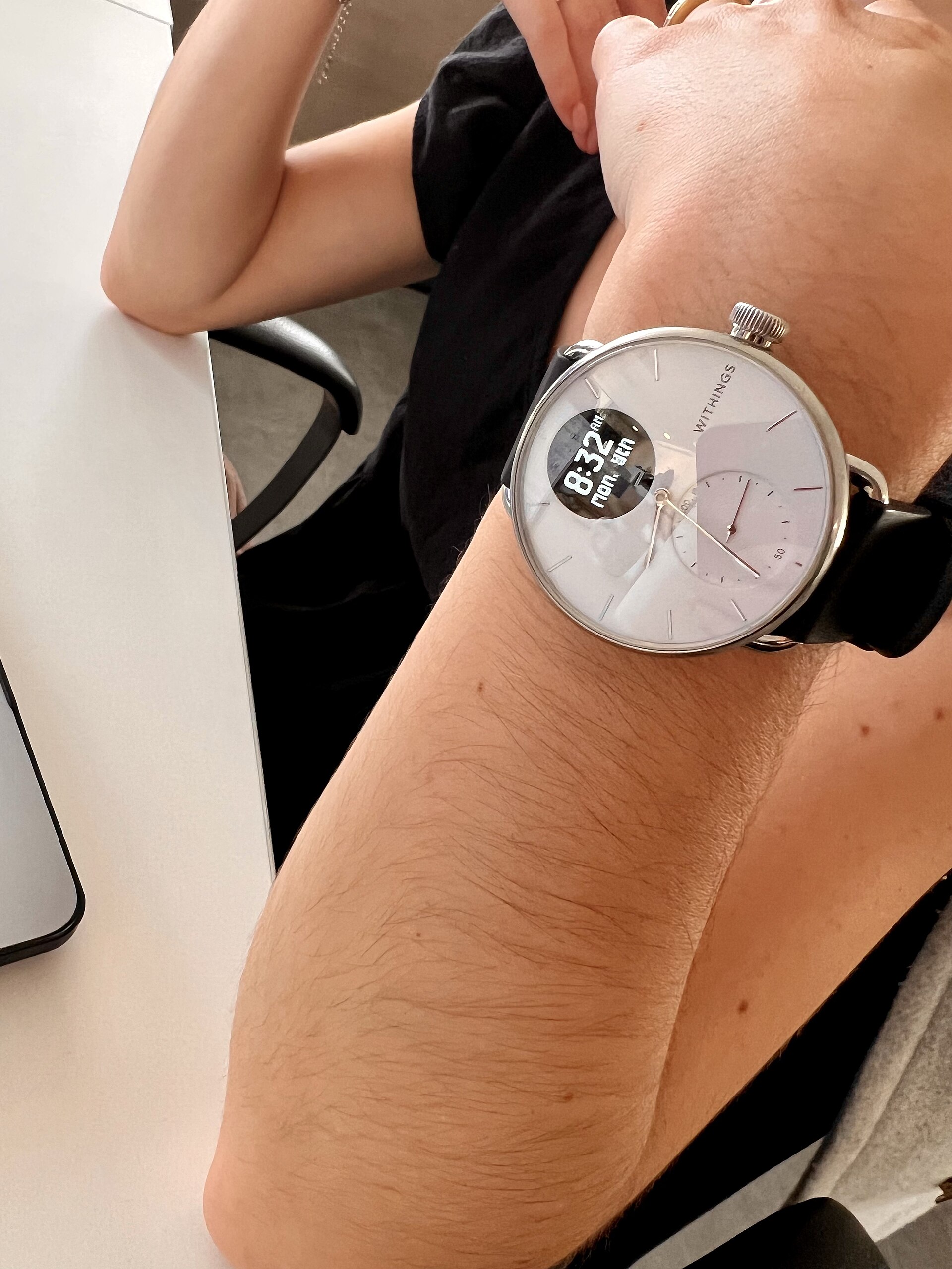 Withings ScanWatch 2 — 10 อันดับสมาร์ตวอทช์ที่มีอายุการใช้งานแบตเตอรี่นานที่สุดต่อการชาร์จหนึ่งครั้ง วางจำหน่ายในไทย ปี 2026