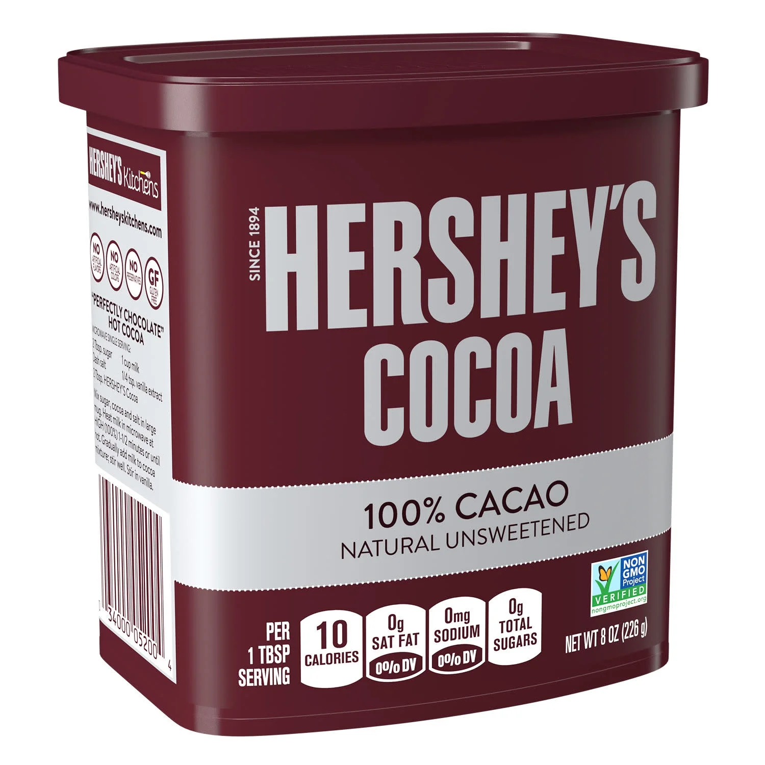 ผงโกโก้แท้ไม่หวาน (Unsweetened Cocoa Powder) — 10 อันดับอาหารธรรมชาติที่มีปริมาณแมกนีเซียมสูงที่สุดต่อ 100 กรัม