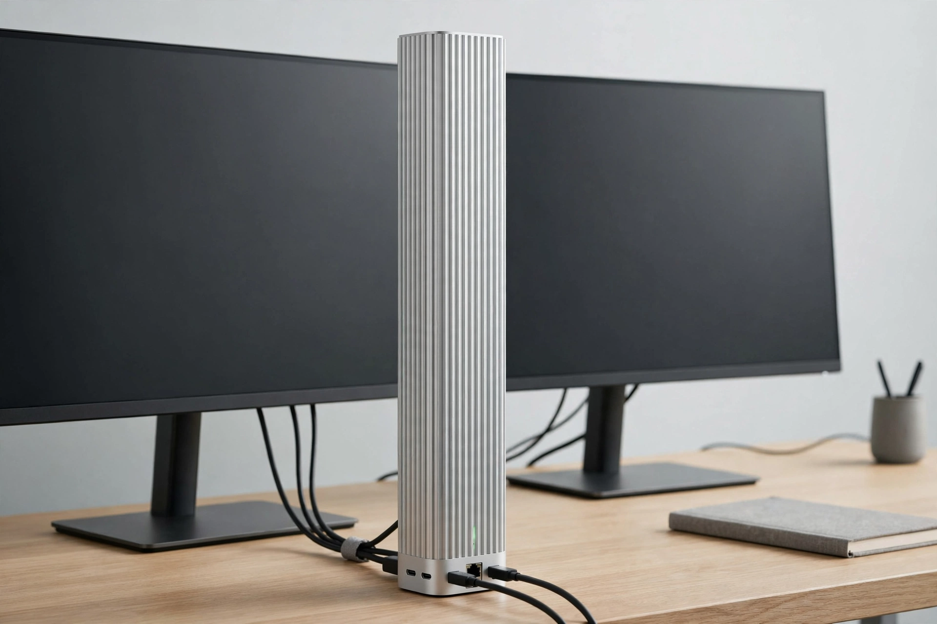 CalDigit TS4 ด็อกกิ้งสเตชันเชื่อมต่อสายเคเบิลเส้นเดียว — 10 แกดเจ็ตจัดโต๊ะทำงานและโต๊ะคอมยอดนิยมปี 2026 เพิ่มพื้นที่ใช้งาน เสริมการยศาสตร์ และลดความรกอย่างมืออาชีพ