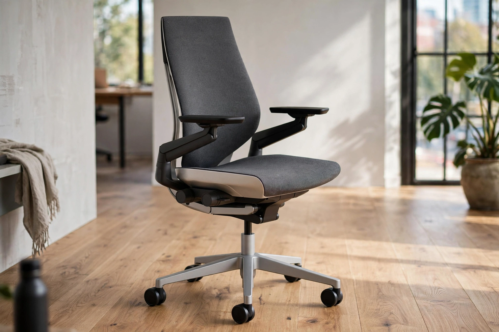 Steelcase Gesture — 10 นวัตกรรมเก้าอี้เพื่อสุขภาพ (Ergonomic Chair) รุ่นท็อปยอดนิยมปี 2026 ตอบโจทย์คนทำงานออฟฟิศและสายจัดโต๊ะคอม