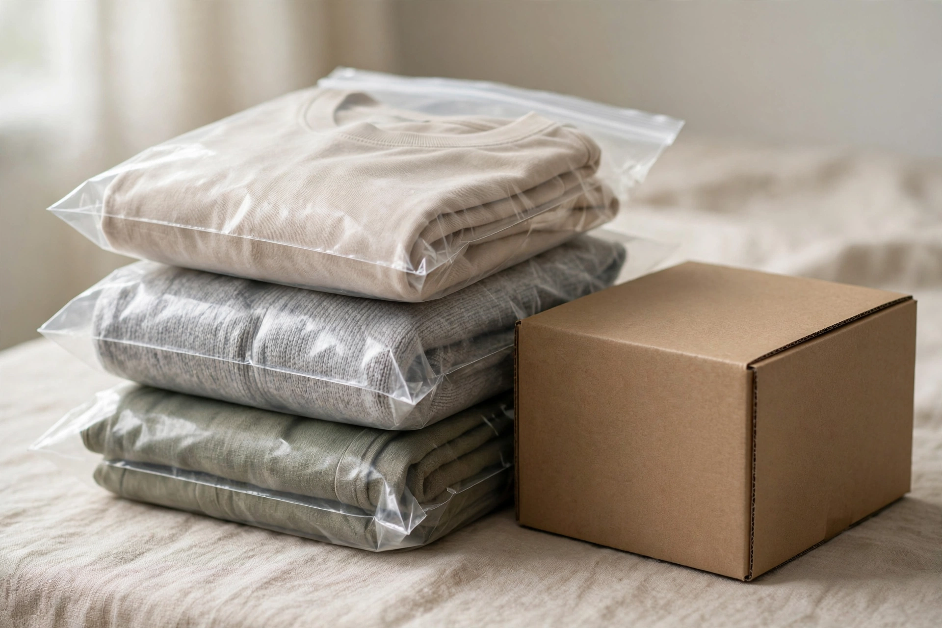 การกำหนดมาตรฐานบรรจุภัณฑ์และบาร์โค้ด (Packaging & Barcode Requirements) — 10 เช็กลิสต์ขั้นตอนการเตรียมตัวสั่งผลิตเสื้อผ้ากับโรงงานการ์เม้นท์ ฉบับมือโปร ปี 2569