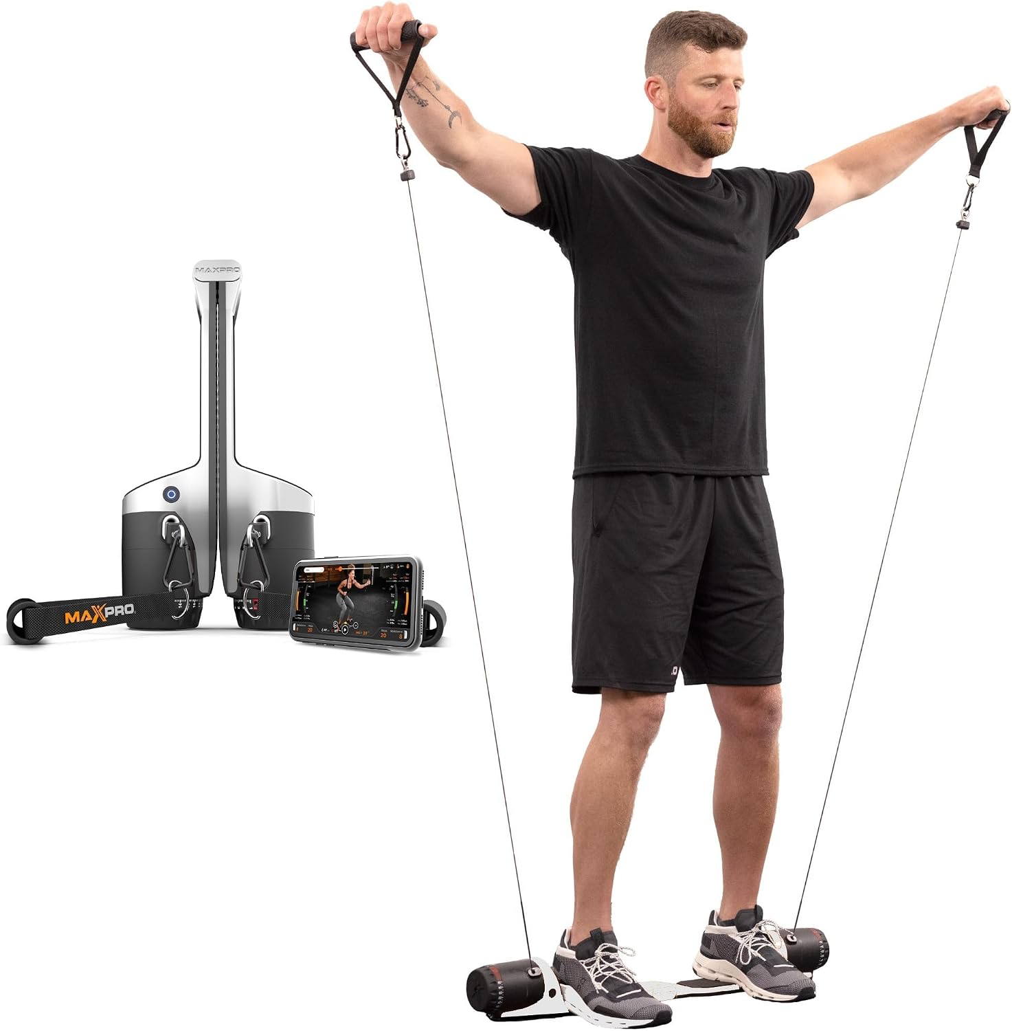 MaxPRO SmartConnect Portable Cable Machine — 10 นวัตกรรมเครื่องออกกำลังกายอัจฉริยะในบ้าน (Smart Home Gym) ยอดนิยมปี 2026 เปลี่ยนห้องนั่งเล่นเป็นฟิตเนสส่วนตัวด้วยพลัง AI