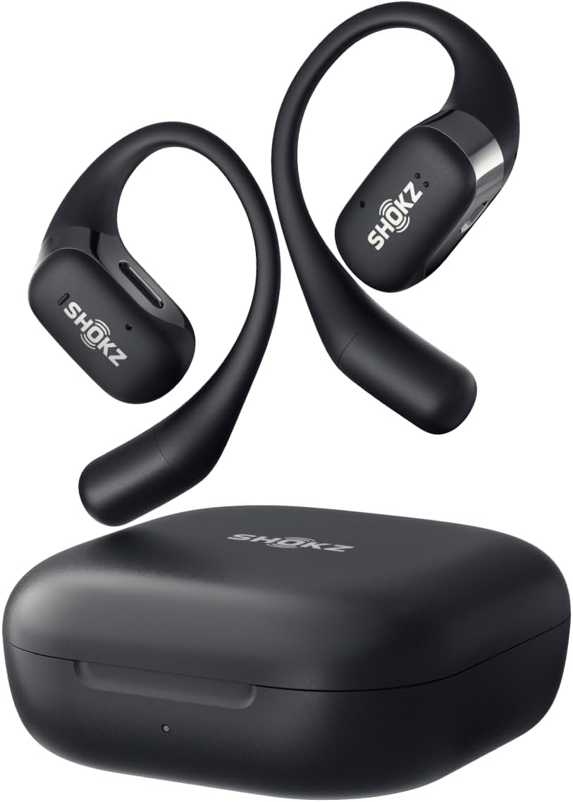 Shokz OpenFit Pro — 10 หูฟังไร้สายทรง Open-Ear และแบบหนีบหู (Clip-On) ยอดนิยมปี 2026 สวมใส่สบาย ไม่ล้าหู ได้ยินเสียงรอบข้างอย่างปลอดภัย