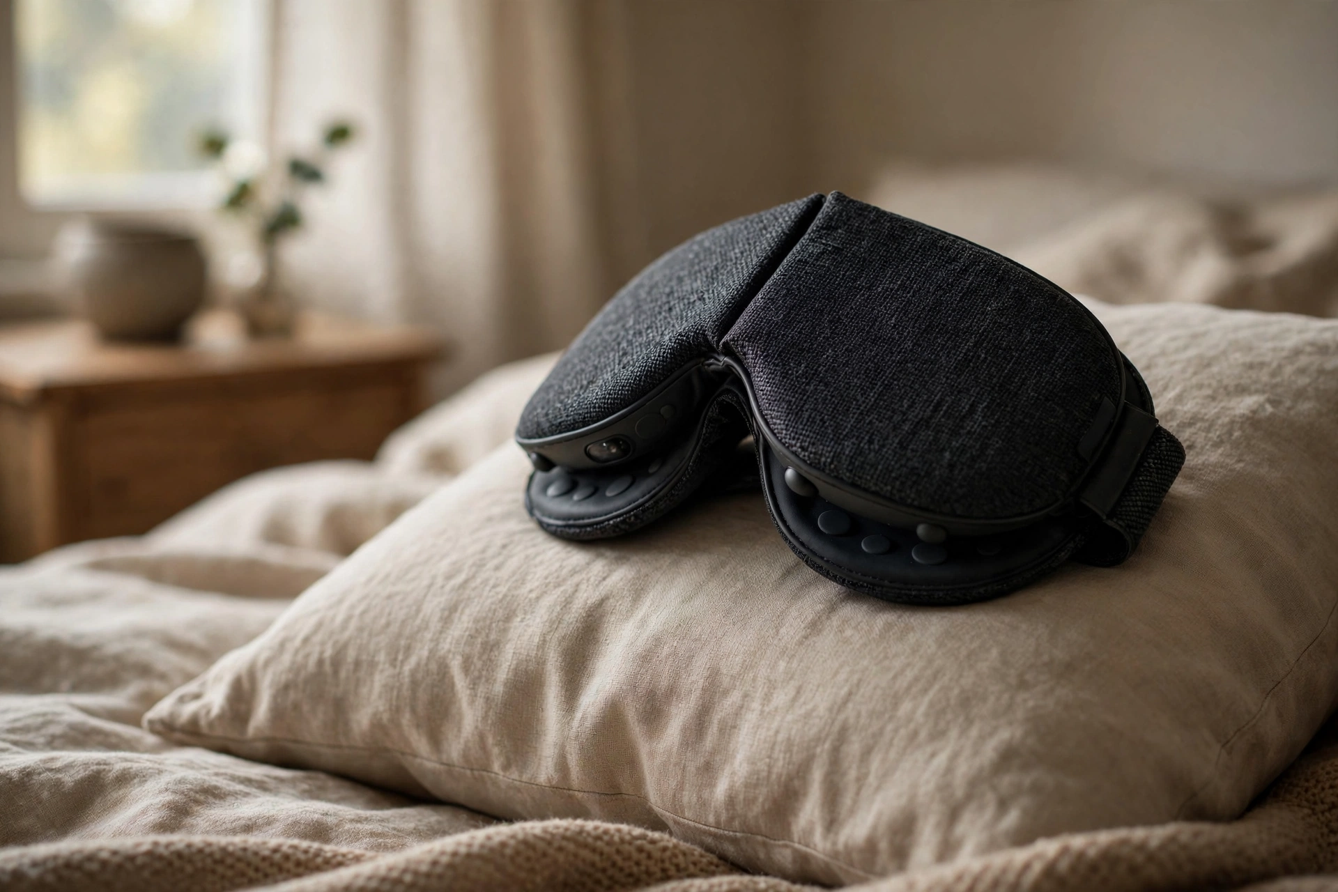 Therabody SmartGoggles (2nd Gen) — 10 นวัตกรรมเครื่องนอนและที่นอนอัจฉริยะ (Smart Mattress & Sleep Tech) ยอดนิยมปี 2026 เพื่อการนอนหลับลึกและฟื้นฟูสุขภาพอย่างสมบูรณ์แบบ
