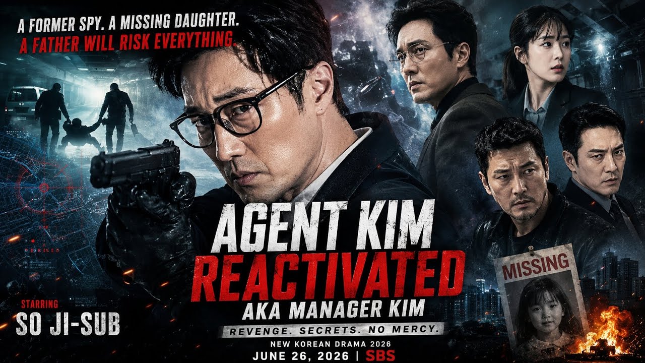 Agent Kim Reactivated (김부장) — 10 ซีรีส์เกาหลีแนวดาร์กไซโคและล้างแค้นยอดนิยมปี 2025-2026 บทเข้มข้นชวนลุ้นระทึกที่คอสตรีมมิ่งไม่ควรพลาด