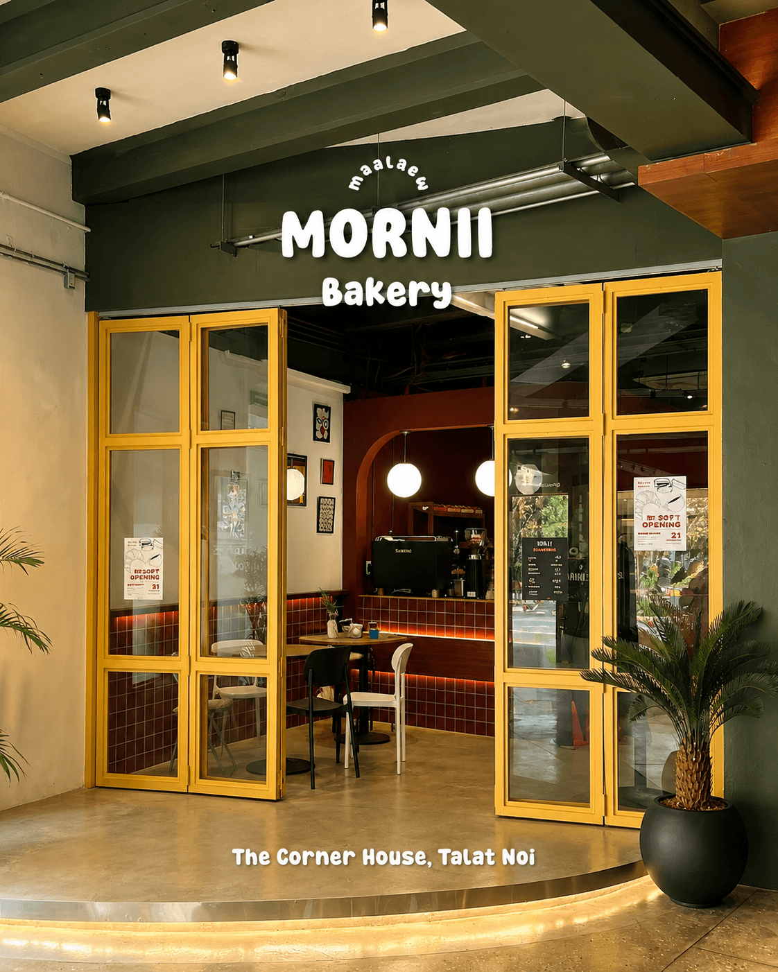 Mornii Bakery — 10 คาเฟ่และเบเกอรี่สไตล์อาร์ทิซาน ย่านเจริญกรุง-ตลาดน้อย ยอดนิยมปี 2569 ปักหมุดมุมถ่ายรูปคลาสสิกริมย่านเมืองเก่า