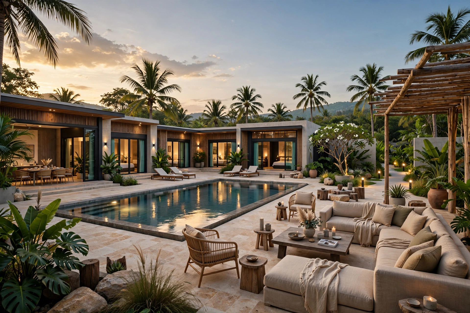Moon 5-Bedroom Luxury Pool Villa — 10 ที่พักพูลวิลล่าริมทะเลบรรยากาศส่วนตัวยอดนิยมในไทย ปี 2569 สำหรับทริปครอบครัวและกลุ่มเพื่อนช่วงวันหยุดยาว