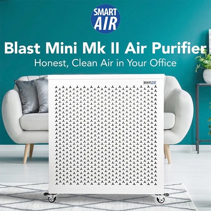 Smart Air Blast Mini Mk II — 10 อันดับเครื่องฟอกอากาศในบ้านที่มีอัตราสร้างอากาศบริสุทธิ์ (CADR ฝุ่น) สูงสุดในไทย ปี 2026
