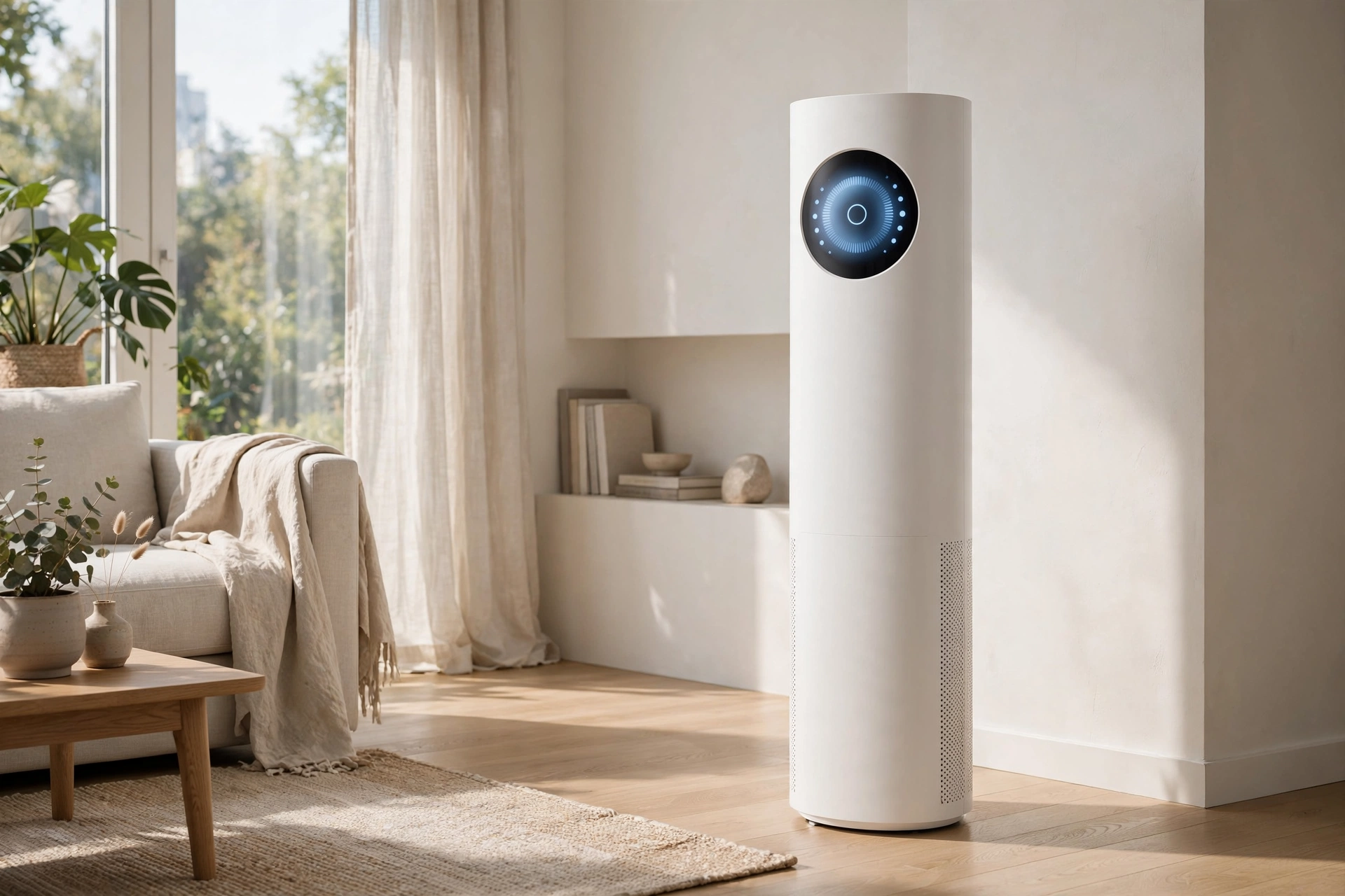 Xiaomi Smart Air Purifier Elite — 10 อันดับเครื่องฟอกอากาศในบ้านที่มีอัตราสร้างอากาศบริสุทธิ์ (CADR ฝุ่น) สูงสุดในไทย ปี 2026
